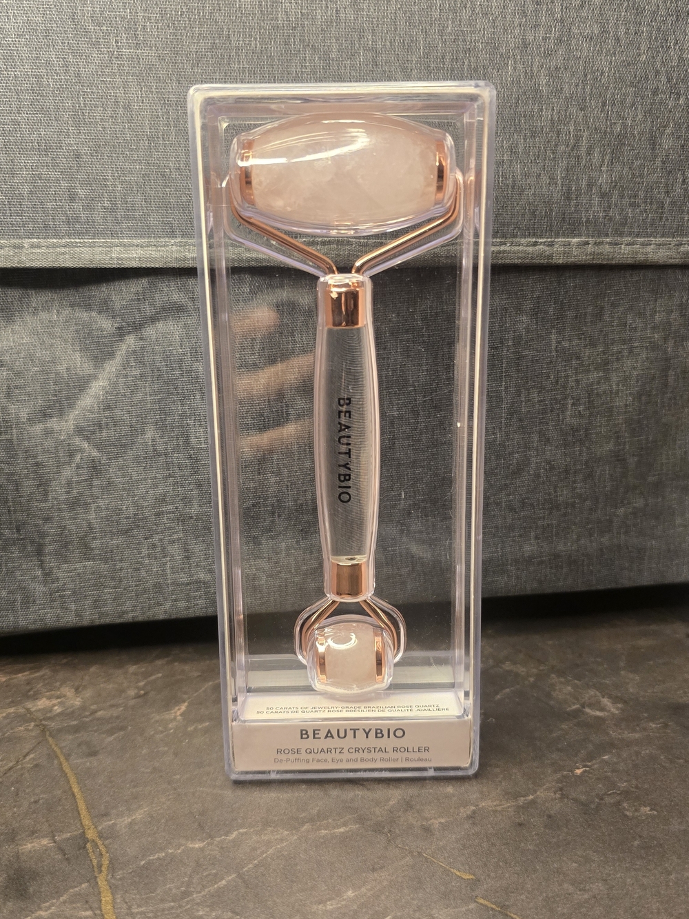 BEAUTYBIO Rose Quartz Crystal Roller